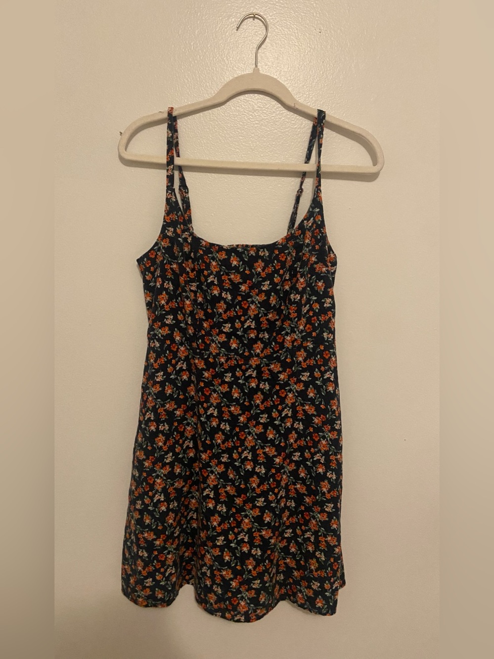 Old Navy Fit and Flare Floral Cami Mini Dress